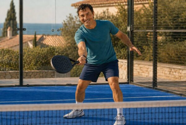 solo padel for Dan. I think he enjoyed the peace